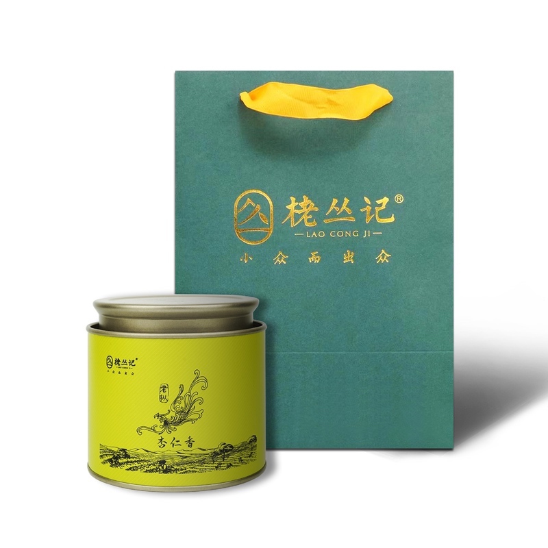 栳丛记杏仁香七星老枞系列凤凰单丛精品罐装2024（60g）
